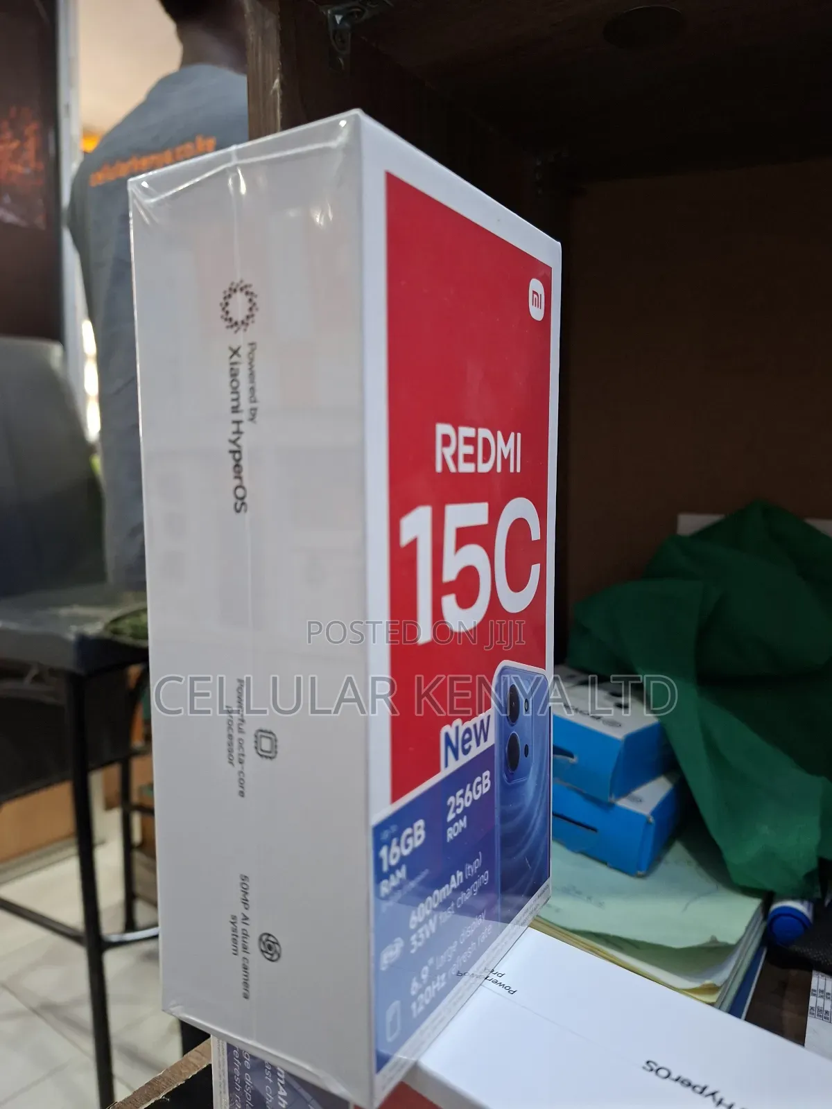 New Xiaomi Redmi 15C 4G 256 GB Black