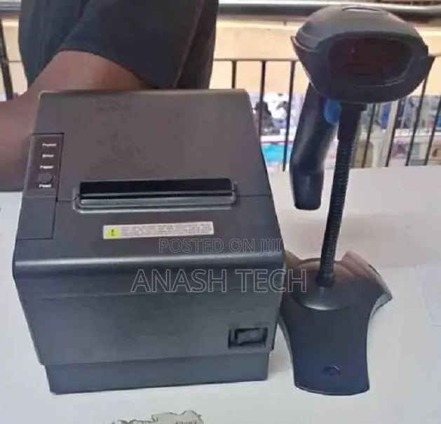 Pos Thermal Printer and Barcode Scanner