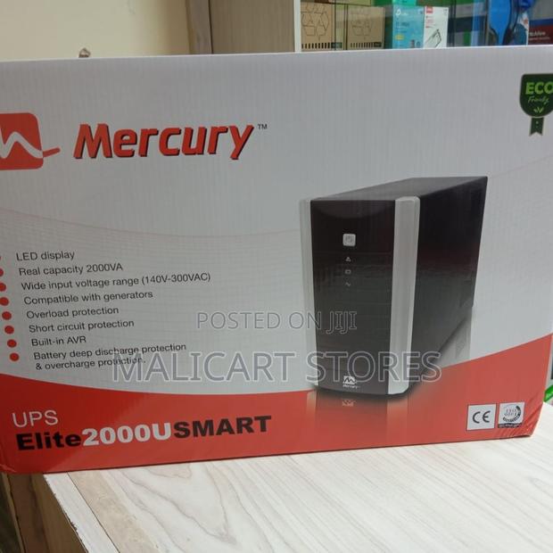 Mercury Elite 2000u Smart Offline Ups 2kva
