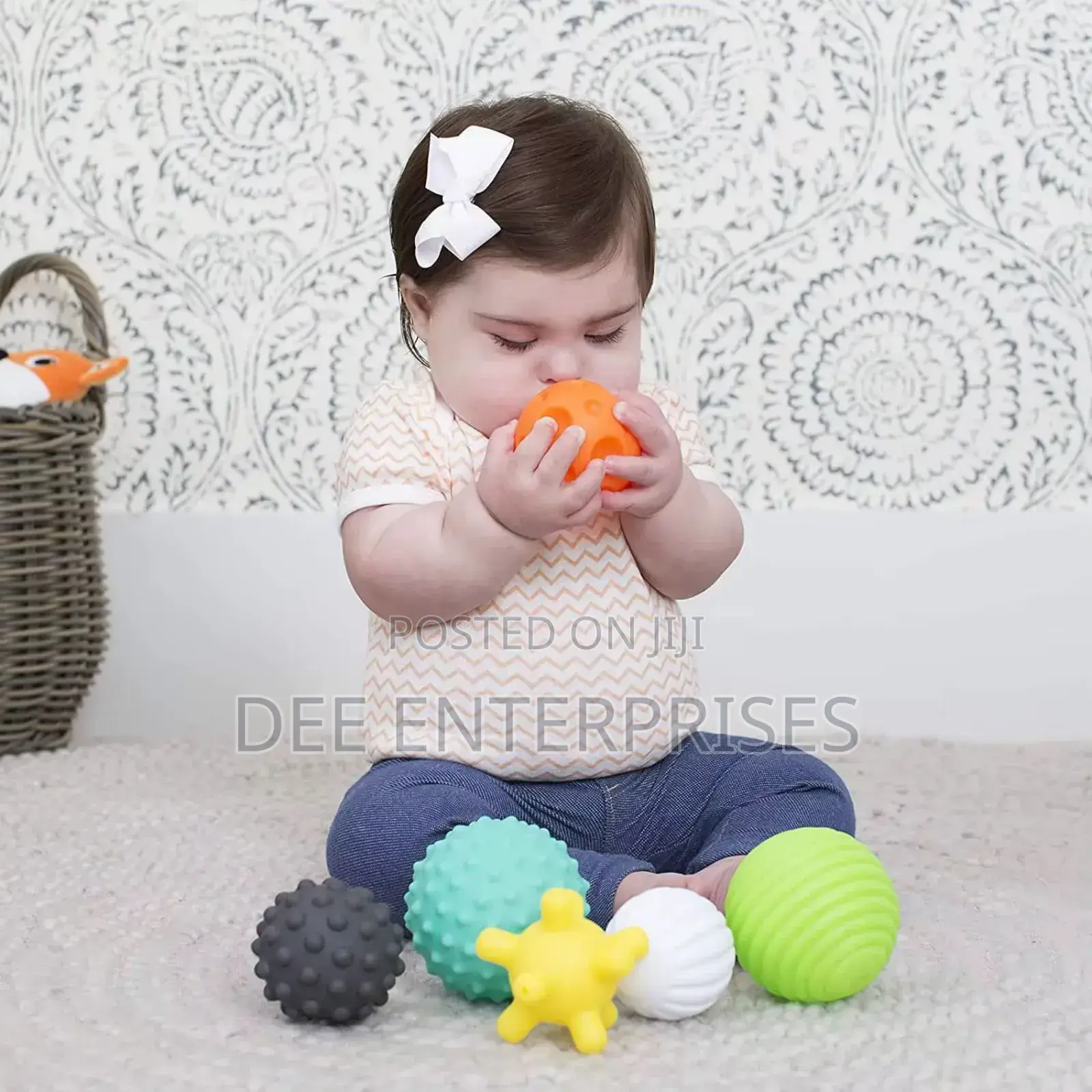 6 Pieces Colorful Soft Balls