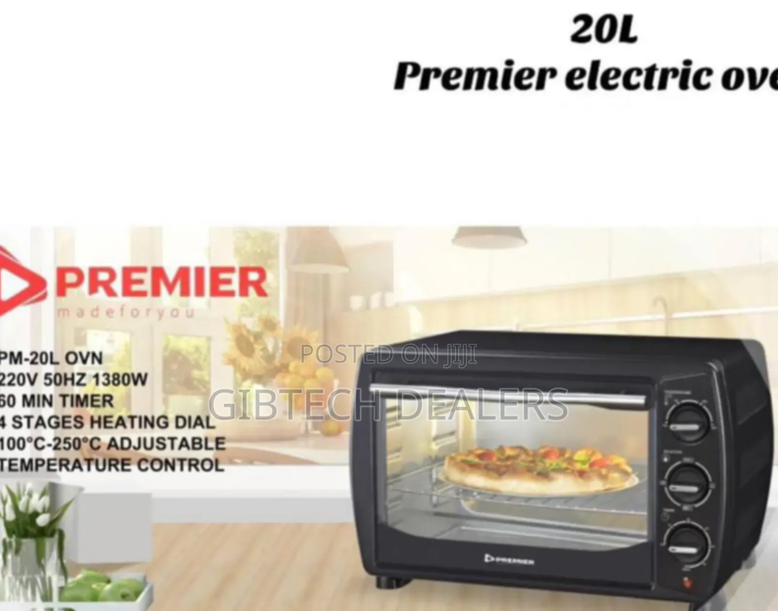 20l Premier Electric Oven