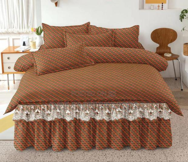 6pc Bedskirt Plus Bedsheet Set - main view