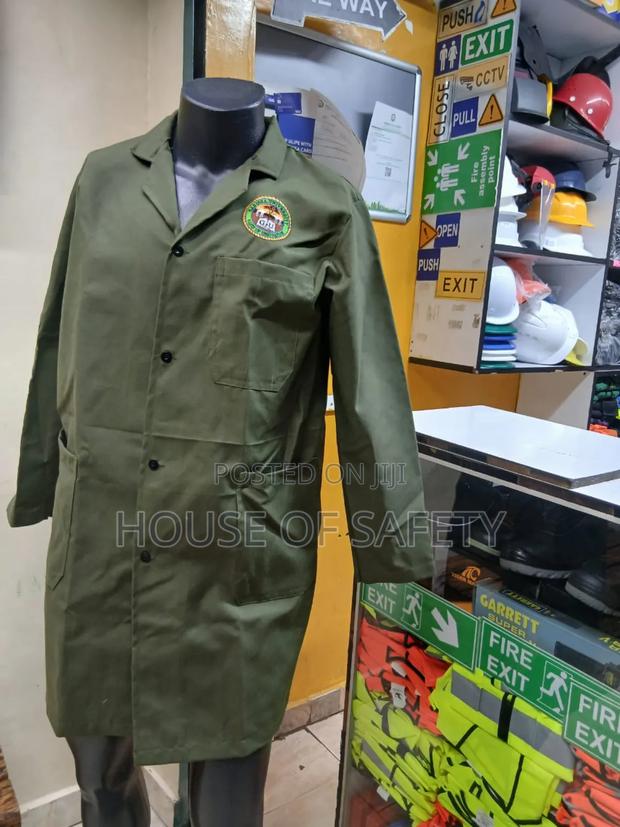 Engineers Dustcoat With Logos - thumbnail 3