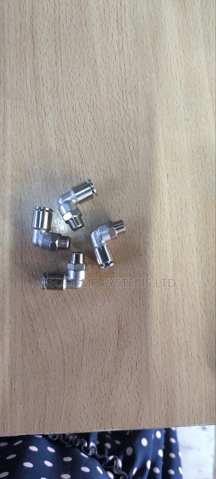 Pu Metal Elbow 1/8*6mm