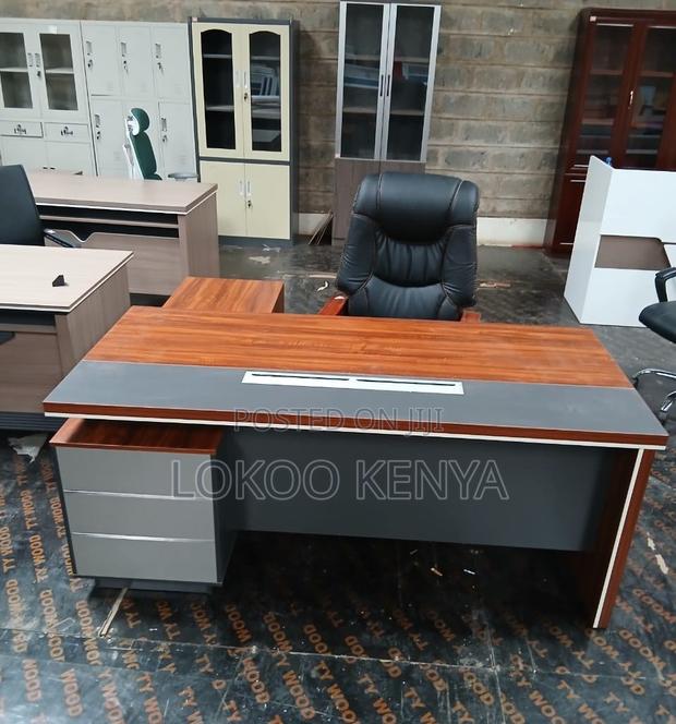 Office Desk : 2m MDF Leadership Office Workstation