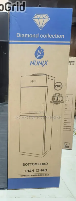 Nunix Z188c Silver Black Hot Cold Water Dispensers - Champagne 