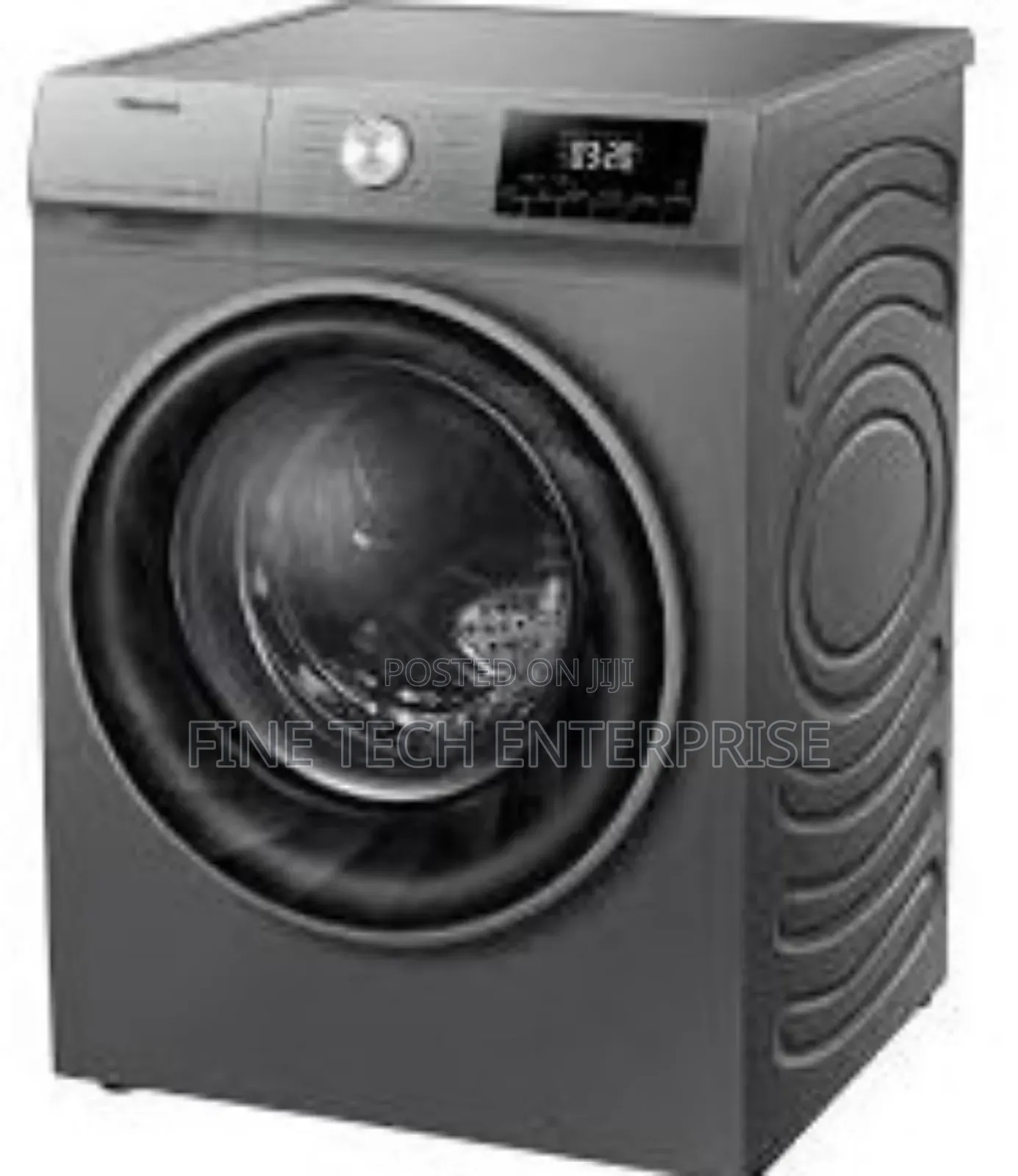 Hisense Front Load 8kg/5kgrey Grey Wash And Dry Full Automatic