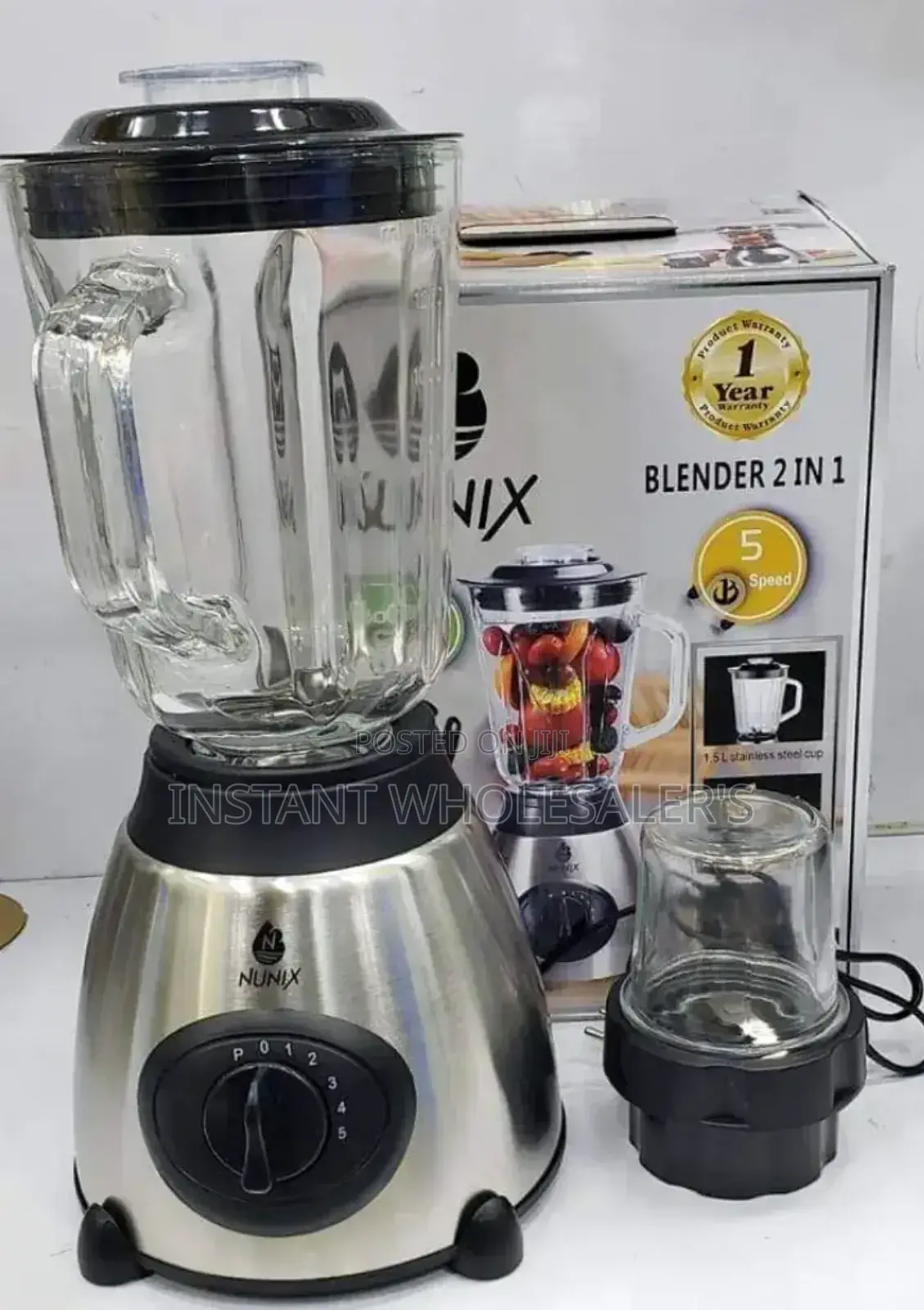 Nunix Blender 2 in 1 Proffesional