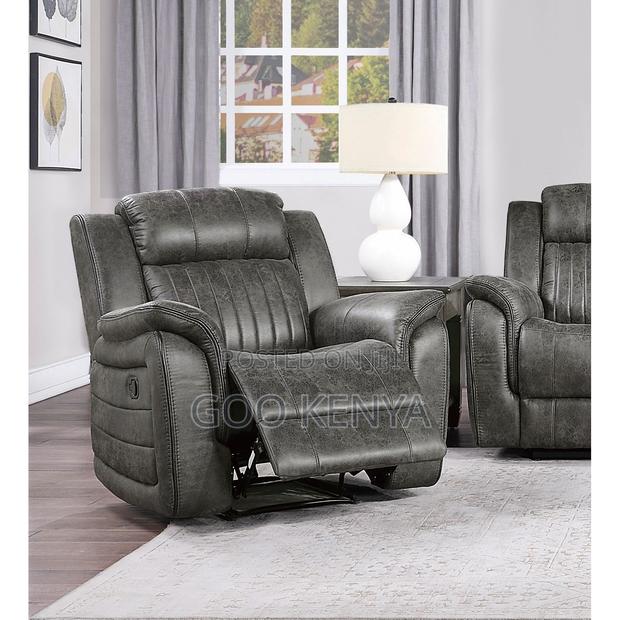 Home Chair; Pu Velvet Functional Single Recliner Sofa