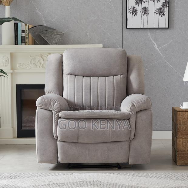 Home Chair; Pu Velvet Functional Single Recliner Sofa - thumbnail 7