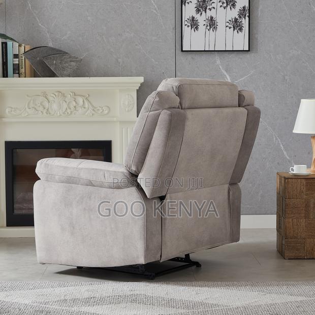 Home Chair; Pu Velvet Functional Single Recliner Sofa - thumbnail 9