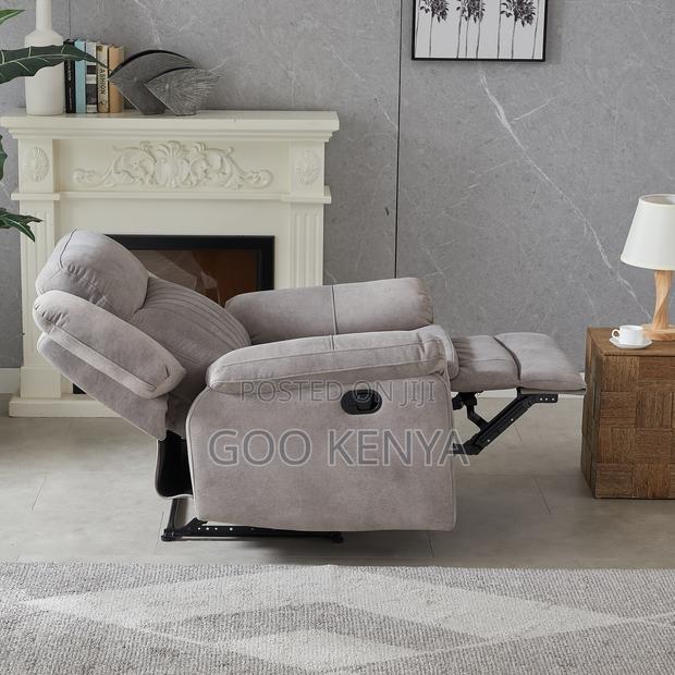 Home Chair; Pu Velvet Functional Single Recliner Sofa - thumbnail 10
