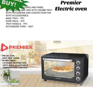30ltrs Premier Electric Oven