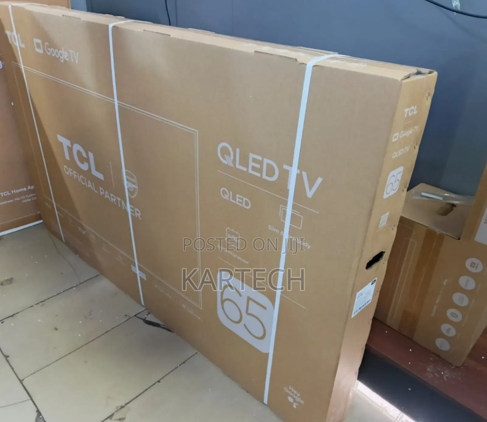 TCL 65" Qled Smart Google Tv With Ai Processor