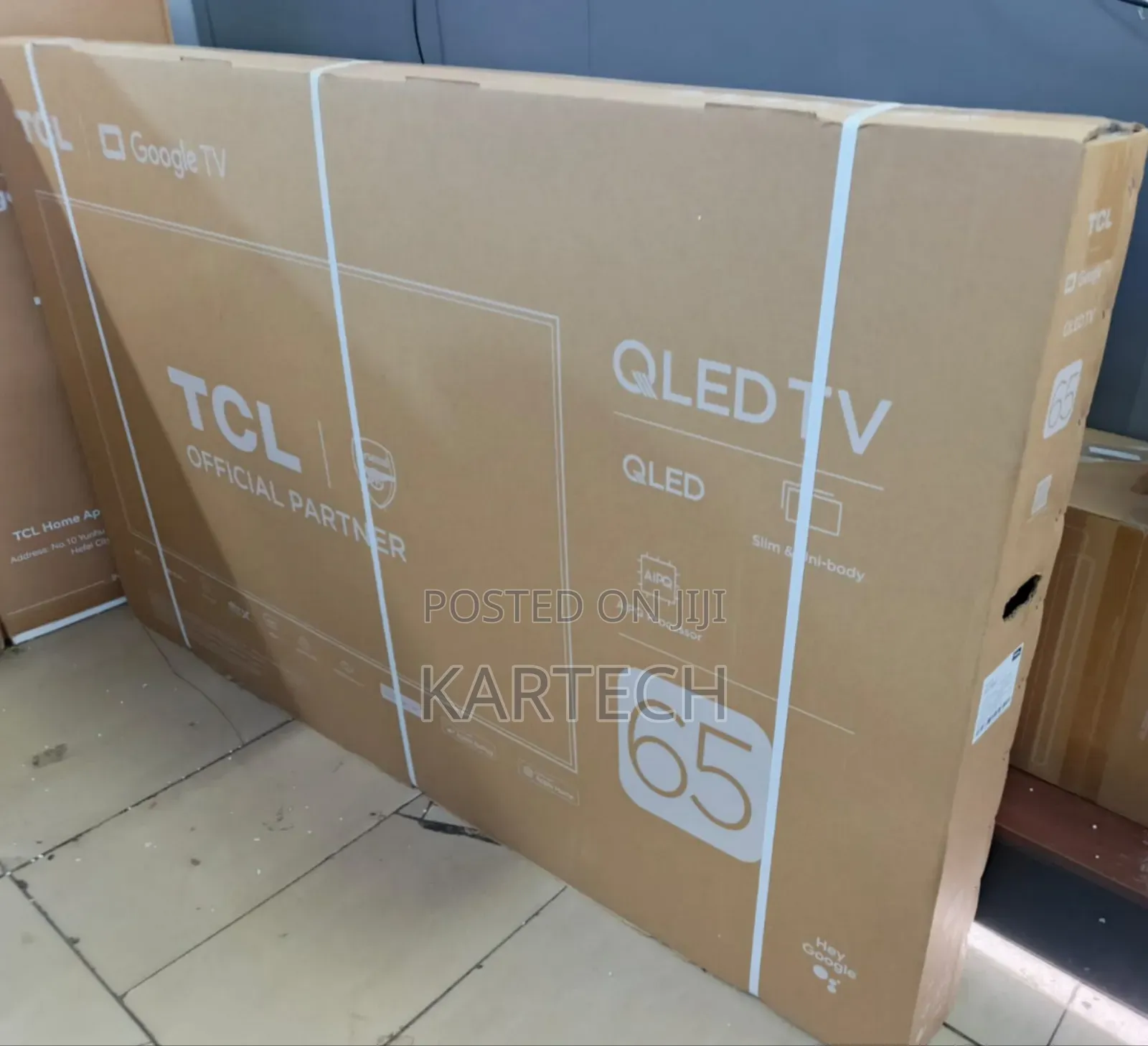 TCL 65" Qled Smart Google Tv With Ai Processor