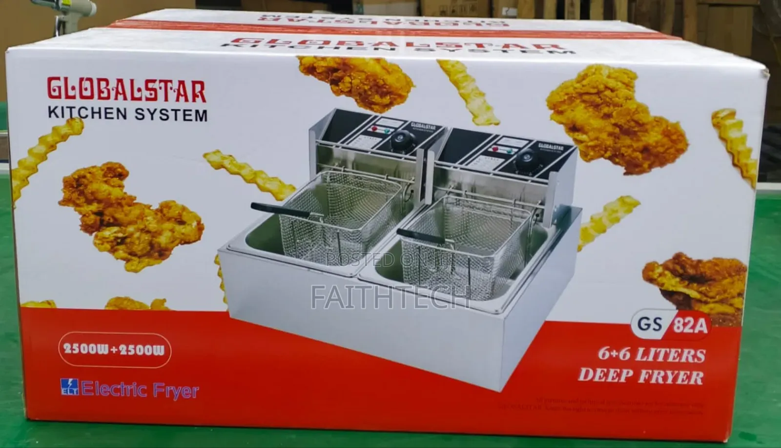 Globalstar Double Tank 6+6lt