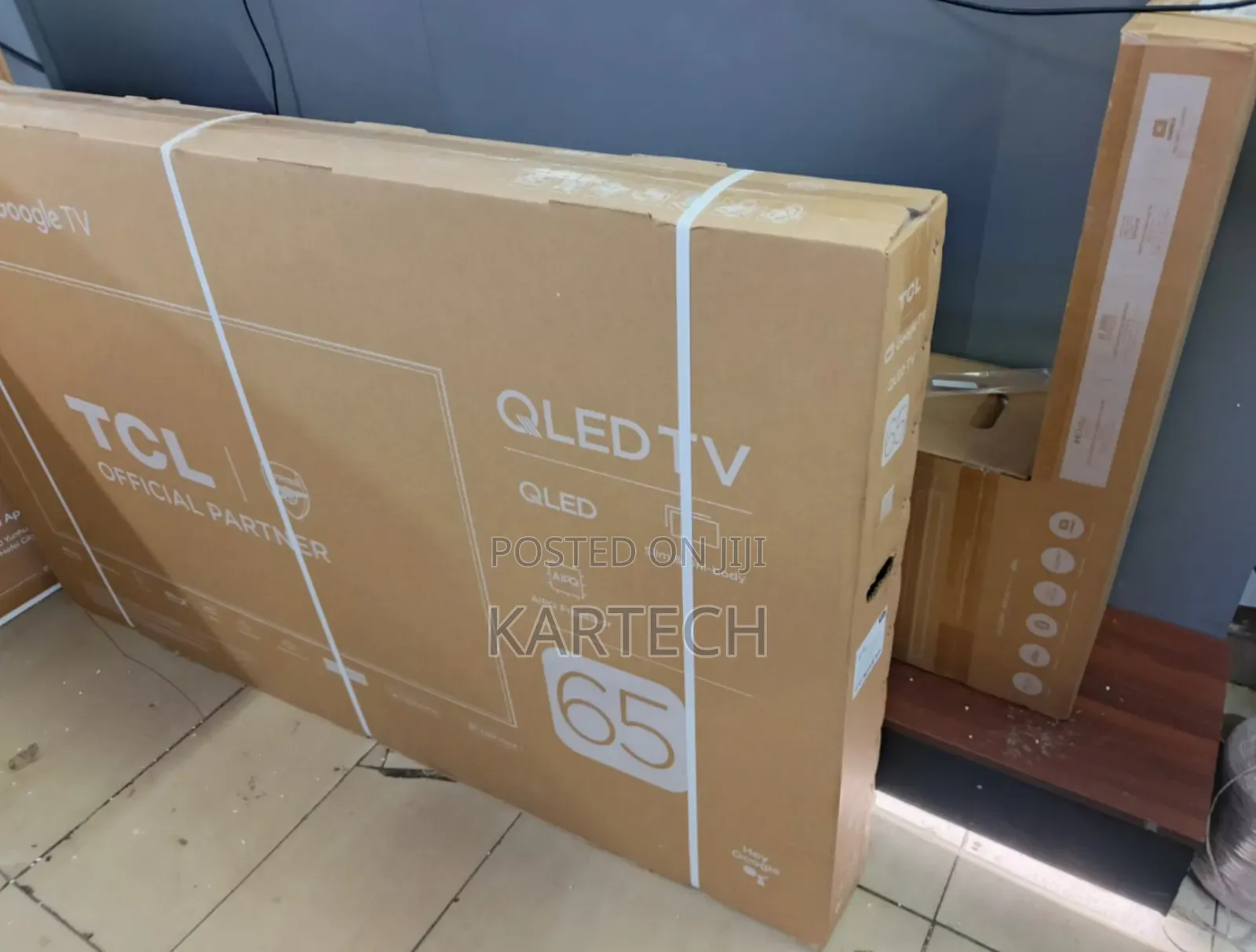 TCL 65" Qled Tv – Uhd, Slim Bezel, Google Assistant