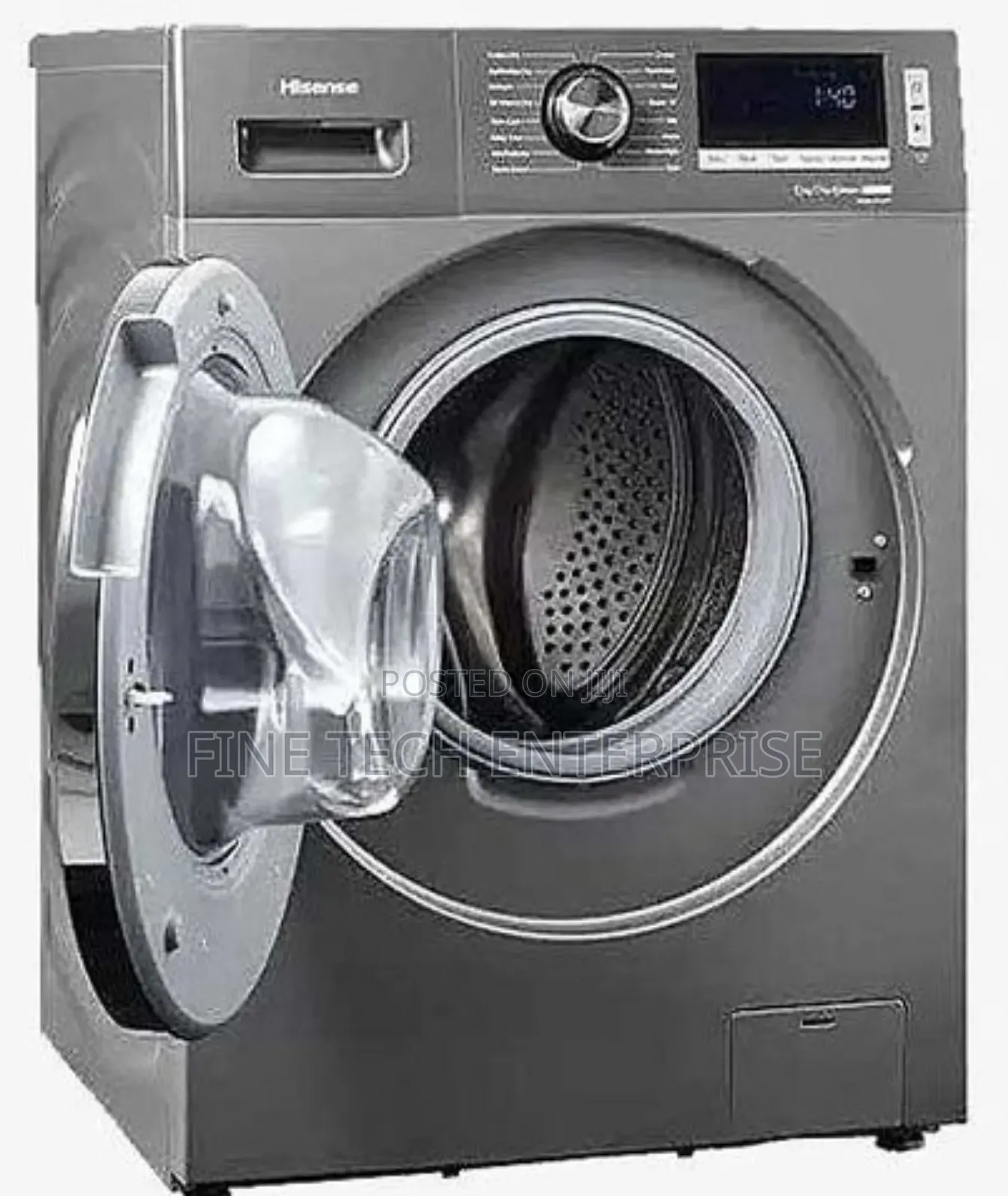 Hisense Front Load 9kg Grey Dryer Full Automatic