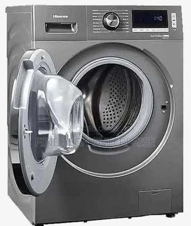 Hisense Front Load 9kg Grey Dryer Full Automatic