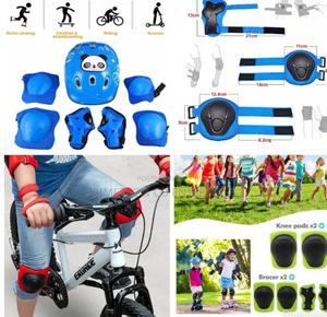 Kids Helmet /Guards Set Includes One Helmet 6pack Guard - thumbnail 2