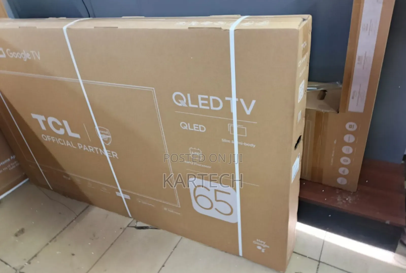 TCL 65" Qled Uhd Smart Google Tv – Premium Picture Sound