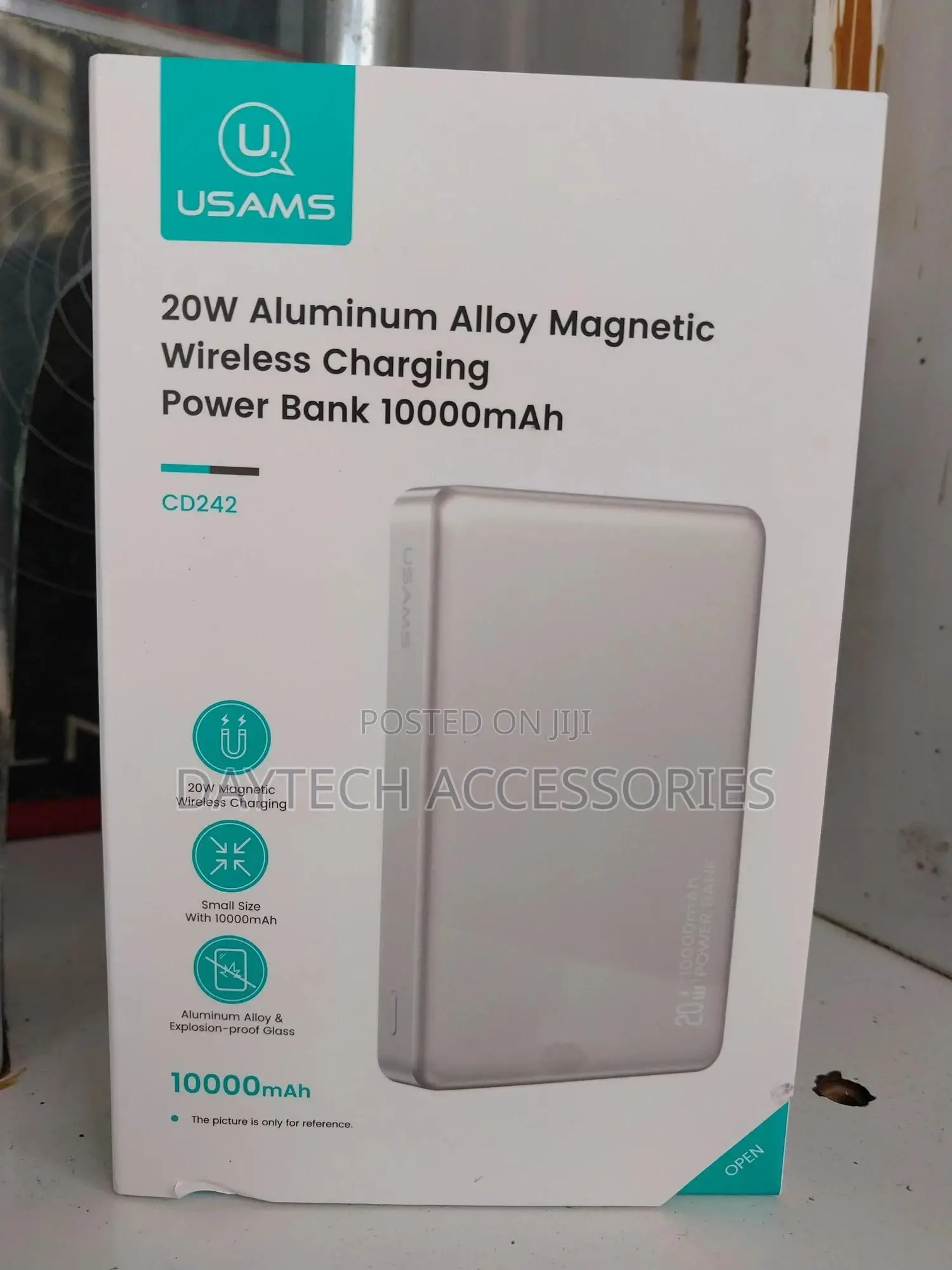 Usams Powerbank Magnetic Wireless Charging Fast Charging 20w 10000mah