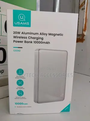 Usams Powerbank Magnetic Wireless Charging Fast Charging 20w 10000mah