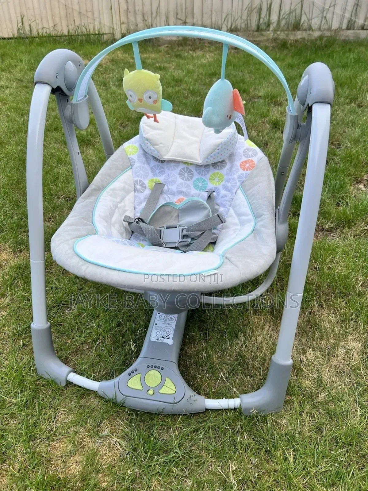 Ingenuity Swing 'N Go Portable Baby Swing – Foldable Cozy