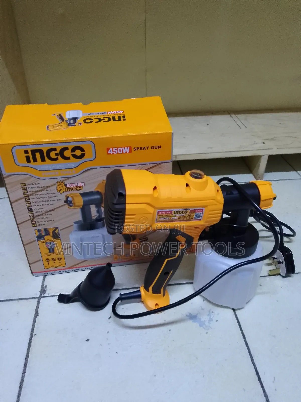 Ingco Spray Gun 450 W