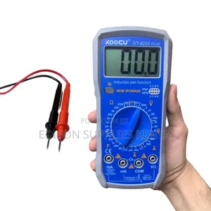 Koocu Digital Multimeter 2000 Counts With 9v Block Voltage Tester