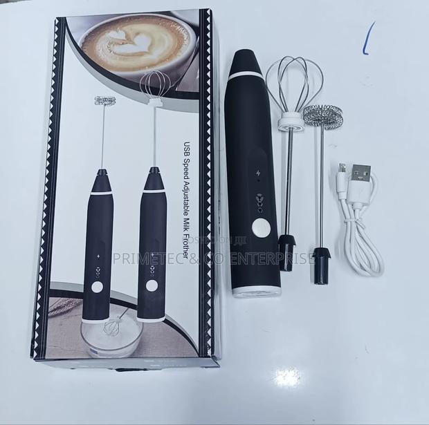* Wireless Electric Handheld Milk Frother, Blender.