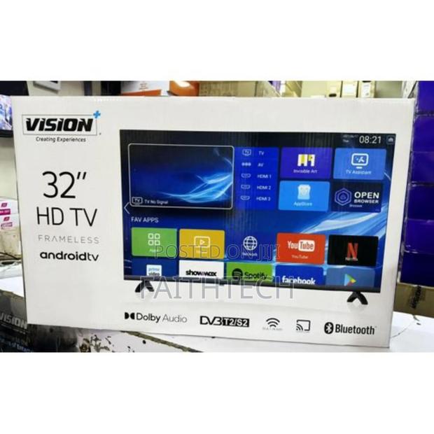 Vision Plus 32inches Smart Tv Frameless - thumbnail 3