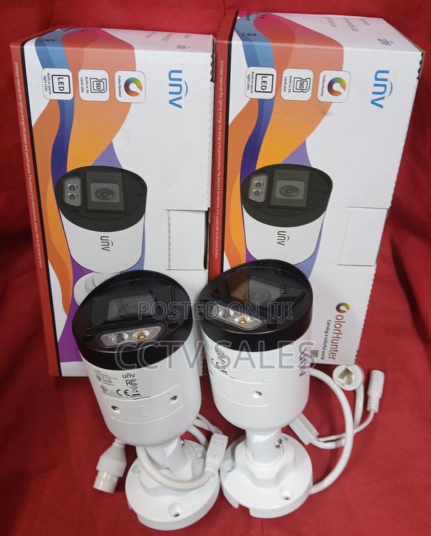 Uniview 4mp Outdoor Bullet CCTV Camera With Night Light