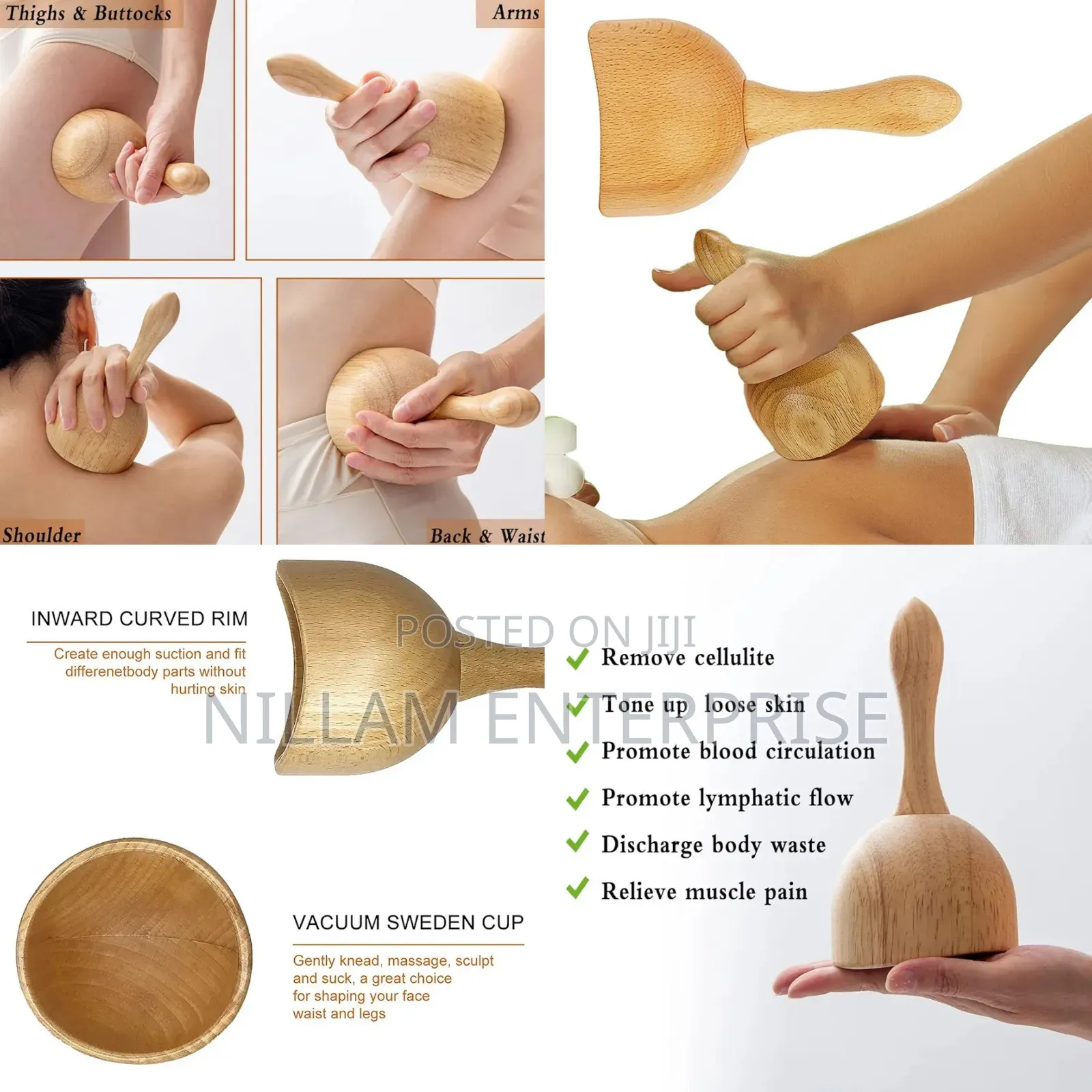 *Wood Therapy Cupping Cup