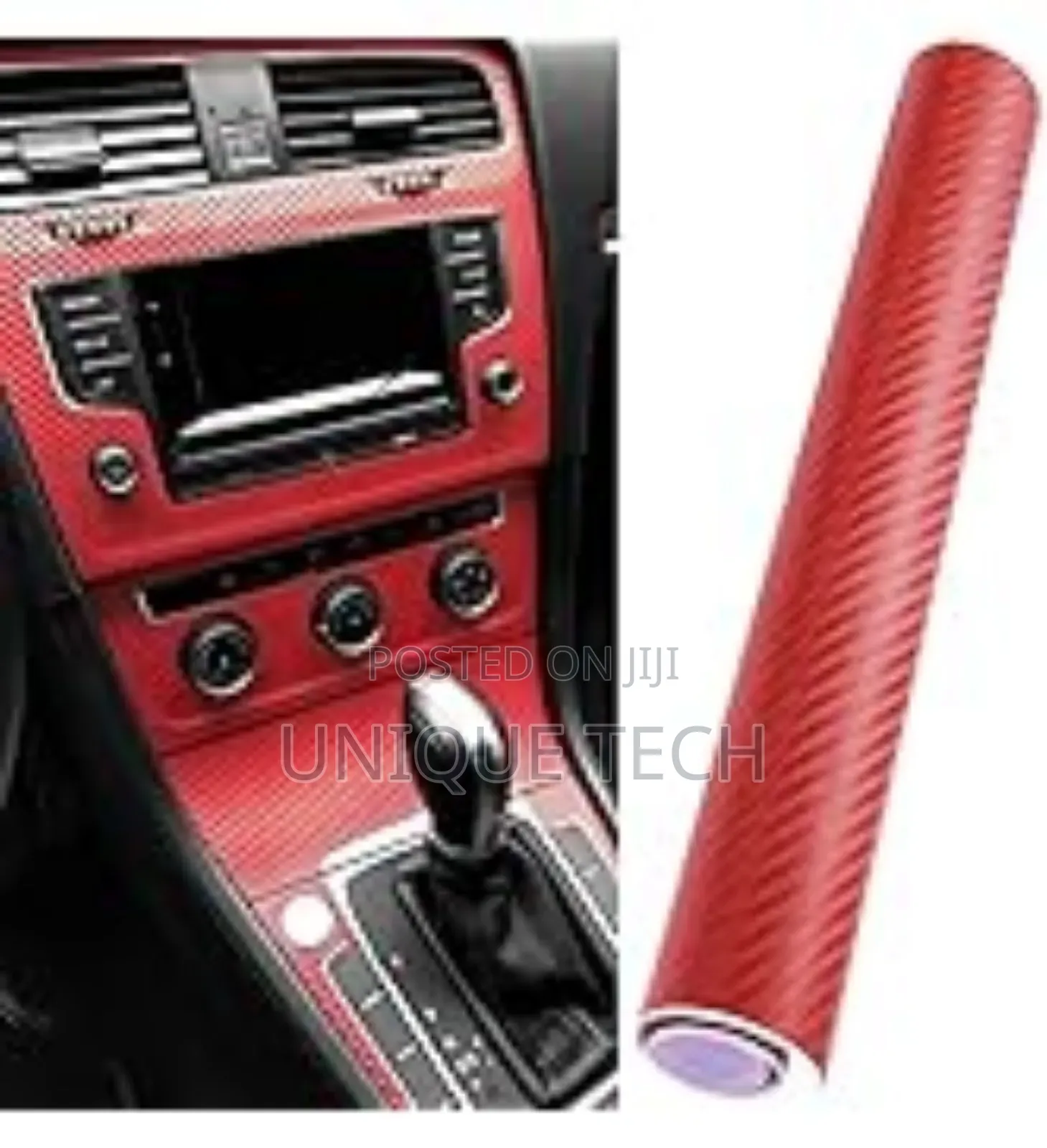 Car 3d Carbon Fiber Vinyl Wrap Film Sticker Durable Finish