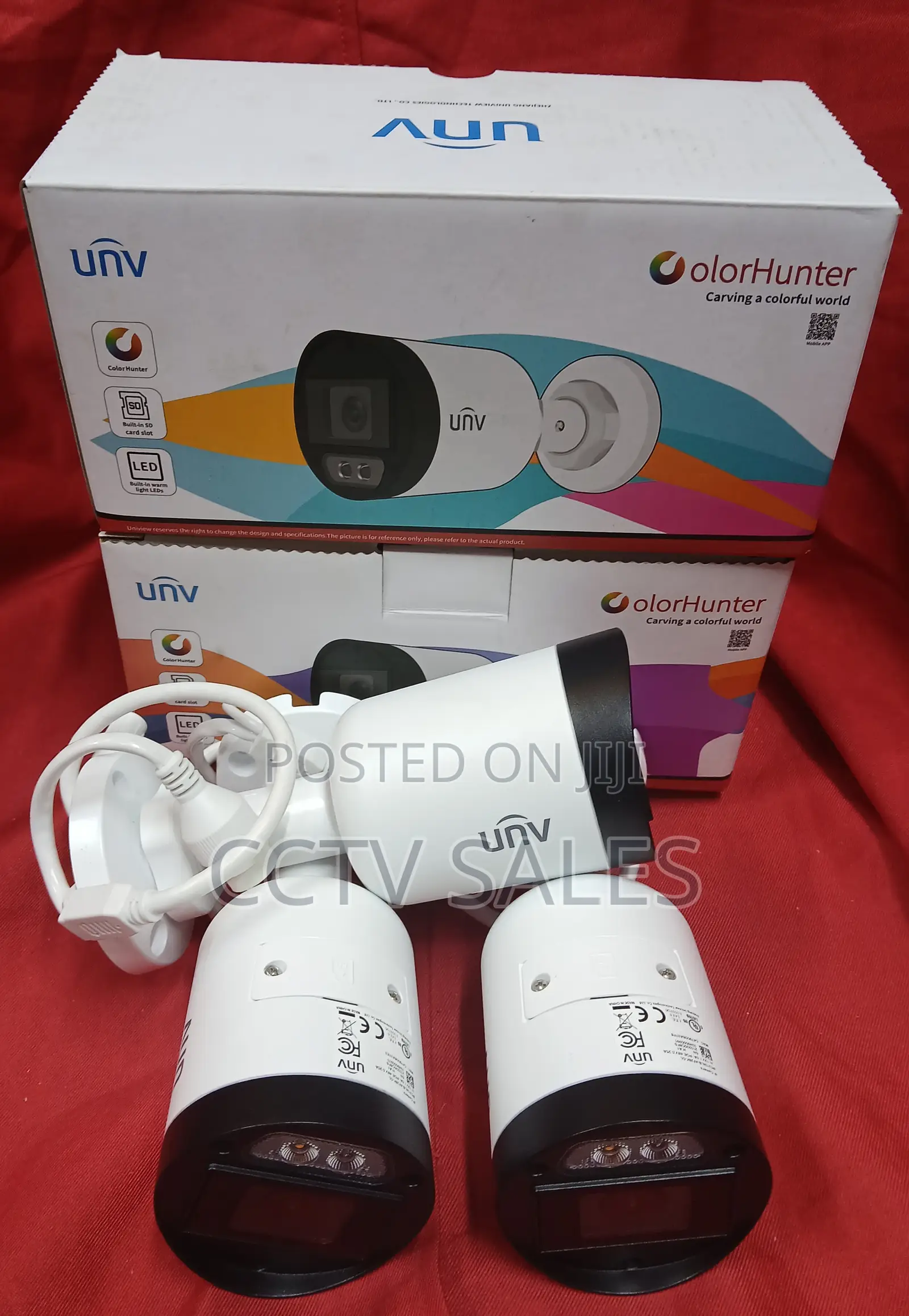 Ip67 Weatherproof Outdoor Uniview Bullet CCTV Camera With Audio