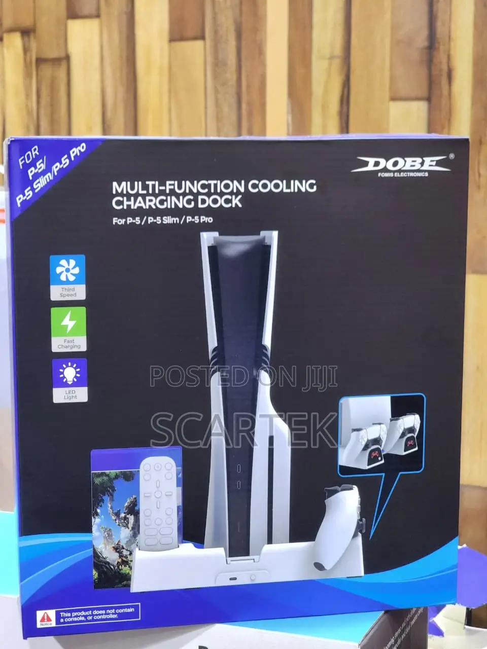 Multi-function Cooling Charging Dock For Ps5