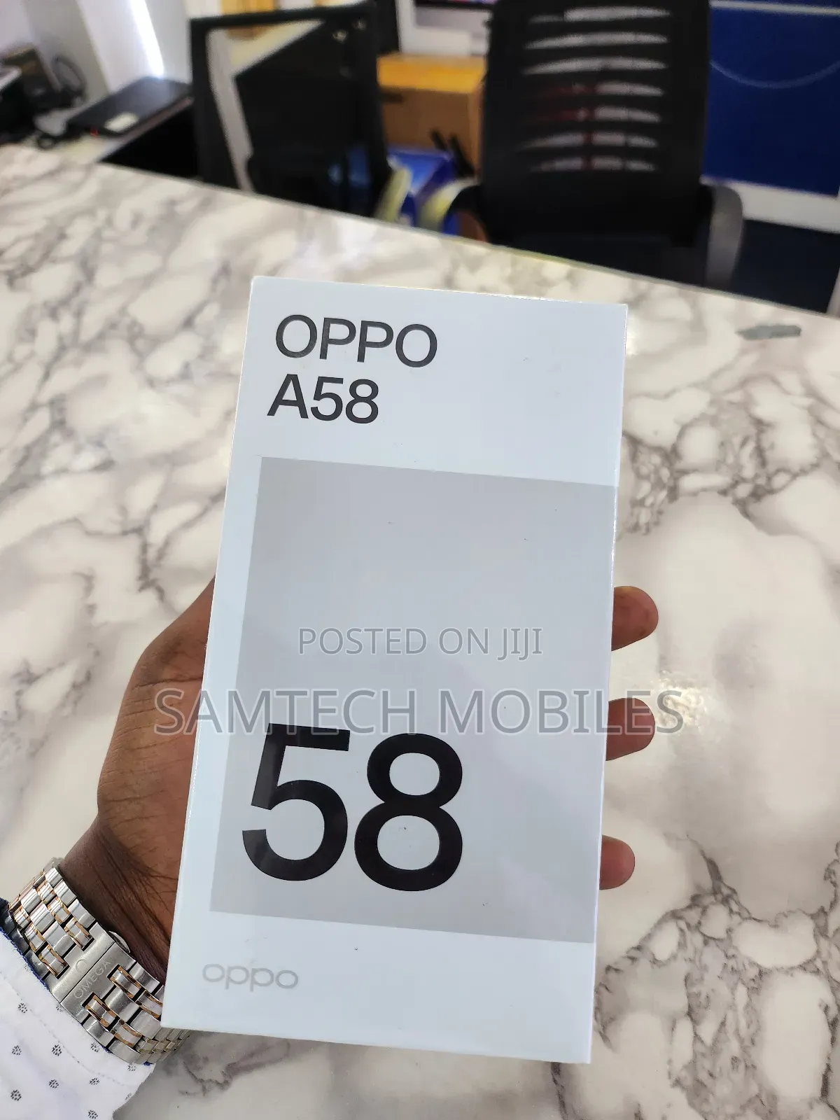 New Oppo A58 128 GB Black