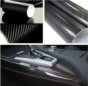 Carbon Fiber Vinyl Wrap Sticker 3d Design 1m×1.5m for Cars