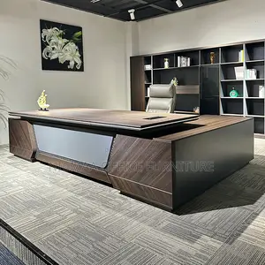 Office Desk: 2.4m Advanced Modern Look Desk