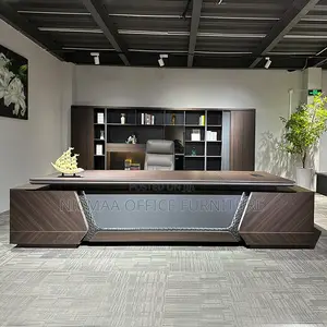 Office Desk: 2.4m Advanced Modern Look Desk