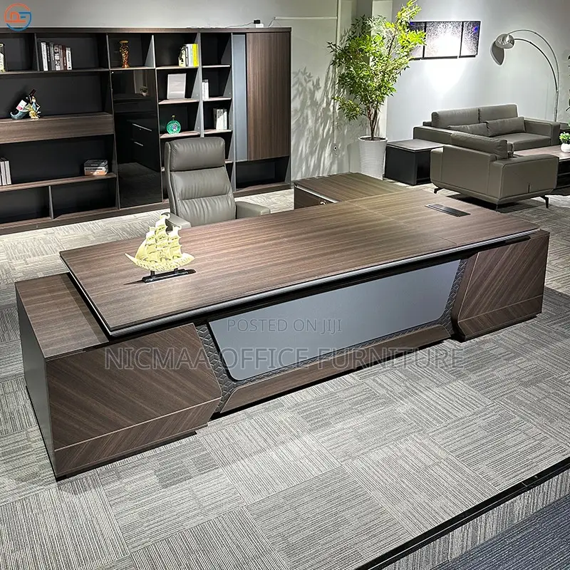 Office Desk: 2.4m Advanced Modern Look Desk