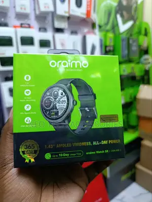 Oraimo Watch 5r 1.43'' Amoled Ip68 Smart Watch