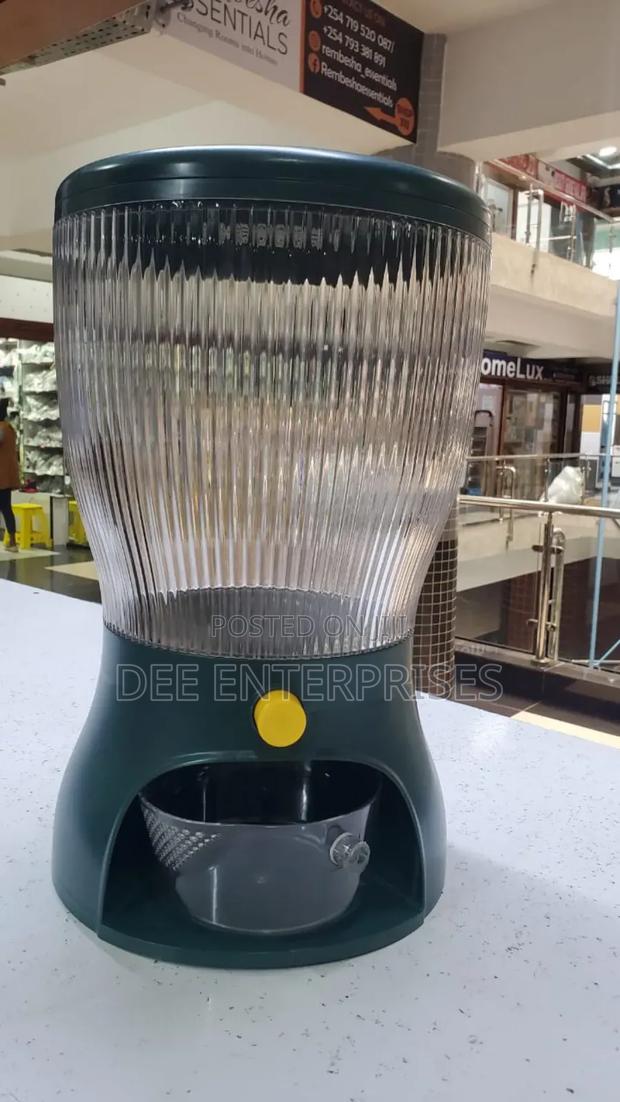 Transparent Rice and Grain Dispenser Box - main view