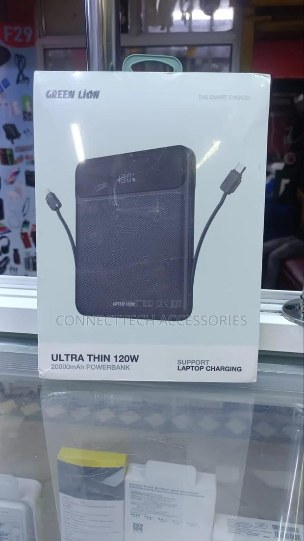Green Lion Ultra-thin 120w 20000mah Power Bank.