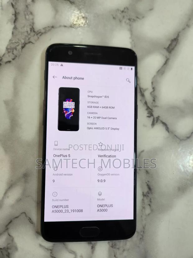 OnePlus 5 64 GB Black - thumbnail 4
