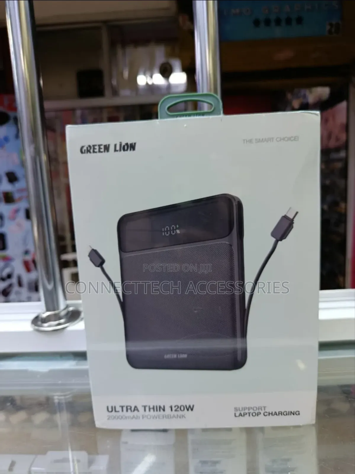 Green Lion Ultra-thin 120w 20000mah Power Bank.