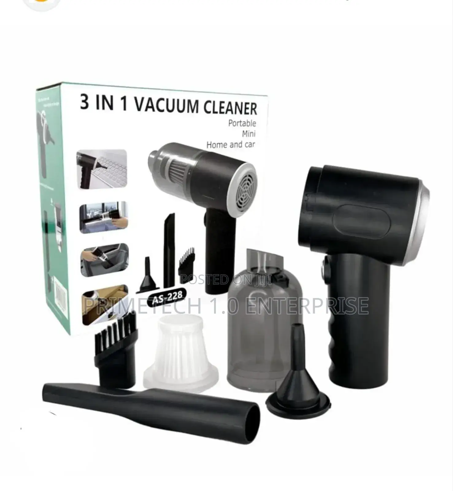 3 in 1 Car Vacuum Cleaner