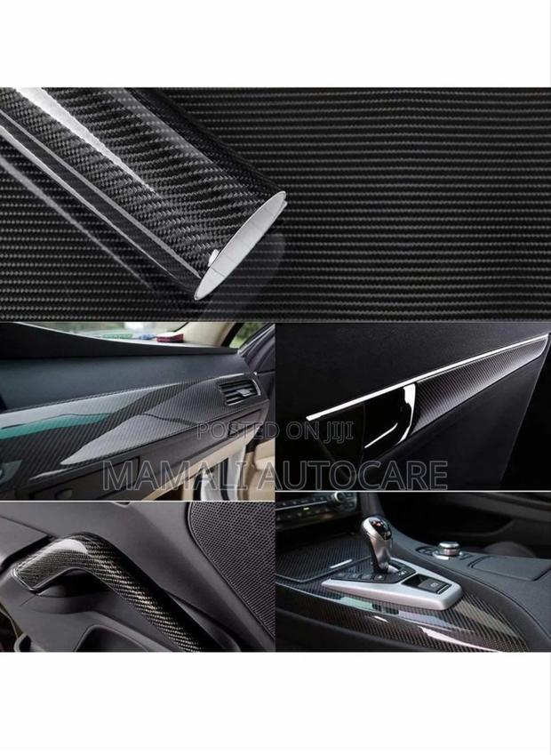 Waterproof 3d Carbon Fiber Vinyl Car Wrap Film 1m×1.5m