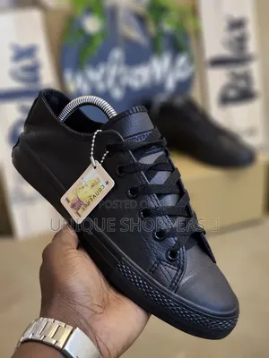 Leather Converse